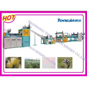 Plastic Double Direction Mesh Machine